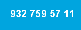 932 759 57 11 932 759 57 11